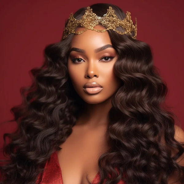 Miss Columbia - Natural Loose Wave Wig - HD Lace