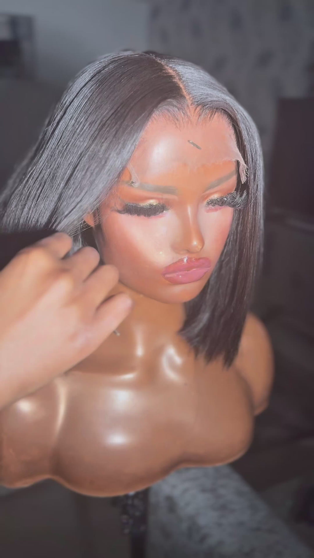 Miss Tokyo Raw 10" Bob Wig  – 5x5 HD Lace Closure (Glueless)